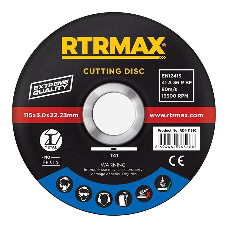 Rtrmax Metal Kesme Diski 180x3.0x22.23mm_rdm18030