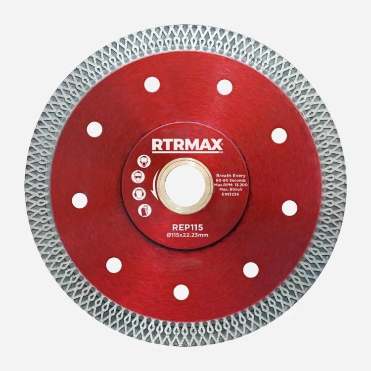 Rtrmax Rep115 Hassas Kesim Elmas Testere 115 Mm
