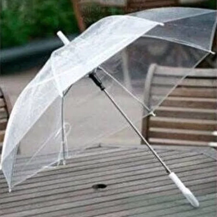 Rubenis Rb-039 Unisex Baston Şeffaf Şemsiye  *60