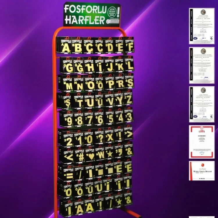 Şaka Center Harfler 700lü Stand