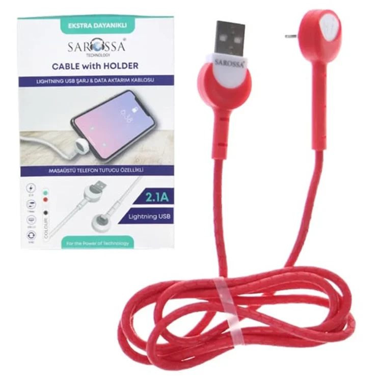 Sarossa S431 Masa Üstü Tutucu Kablo_lightning Elku