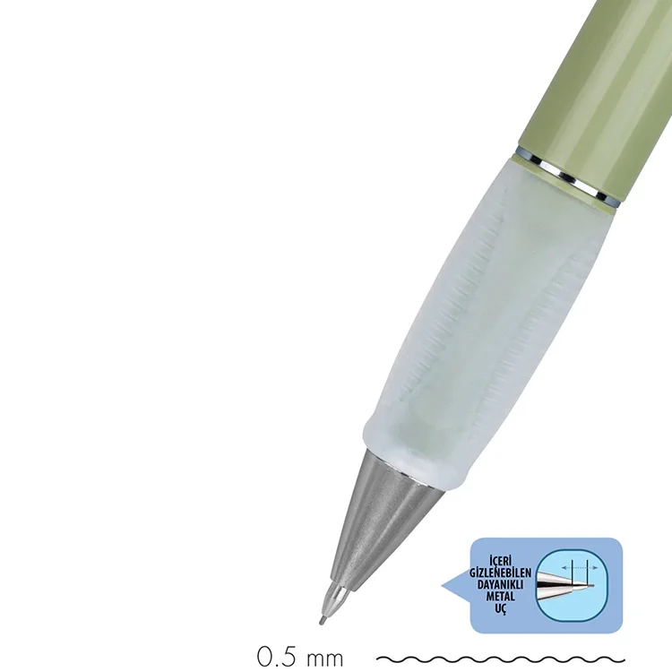 Serve Deep Mekanık Kurşun Kalem 05 Mm Yaprak Yeşili  Sv-deep--05-yy