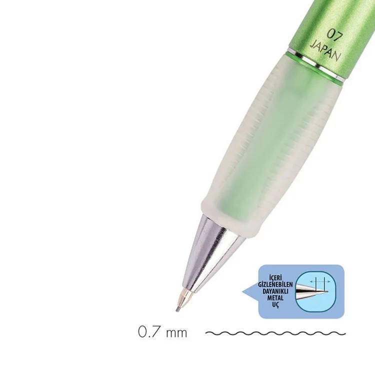 Serve Deep Versatil Kalem 0.7 Mm Metalik Fıstık Yeşil Sv-deep-07-mfysl