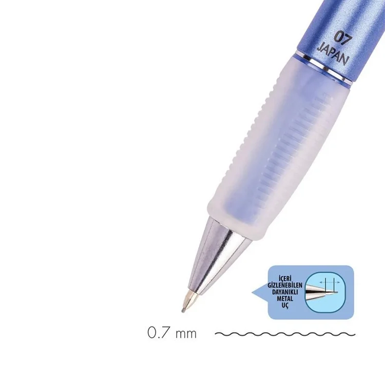 Serve Deep Versatil Kalem 0.7 Mm Metalik Kristal Violet Sv-deep-07-mvlt