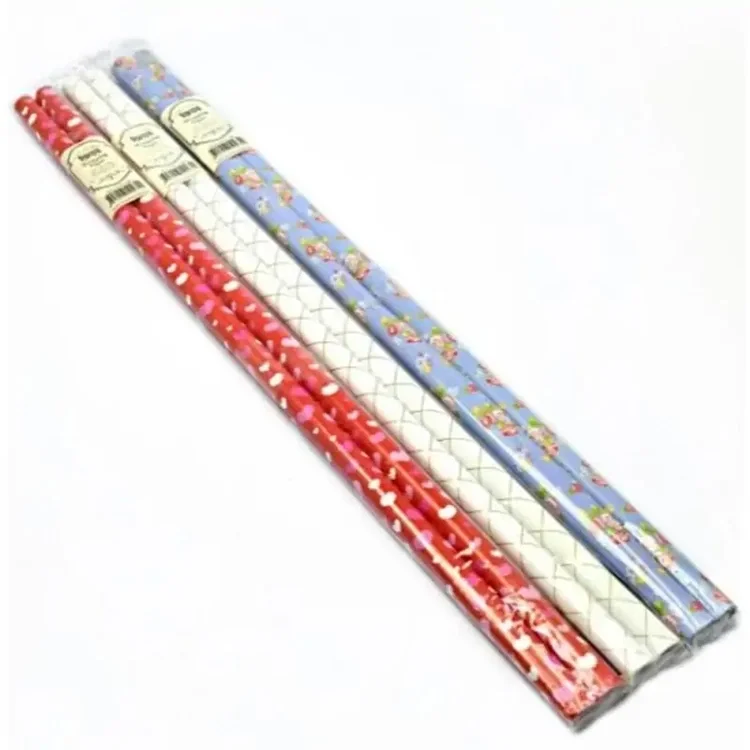 Taros Vintage Label Premium 2 Li Hediye Paket Kağı 6423 Ybs