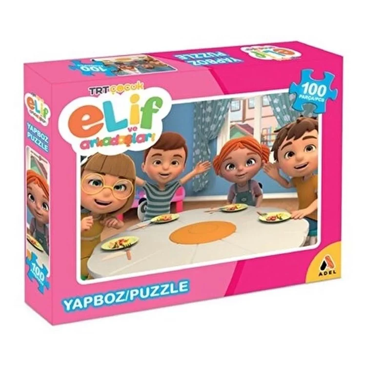 Trt Çocuk  Elif Ve A. 100 Lü Puzzle 2013000510000
