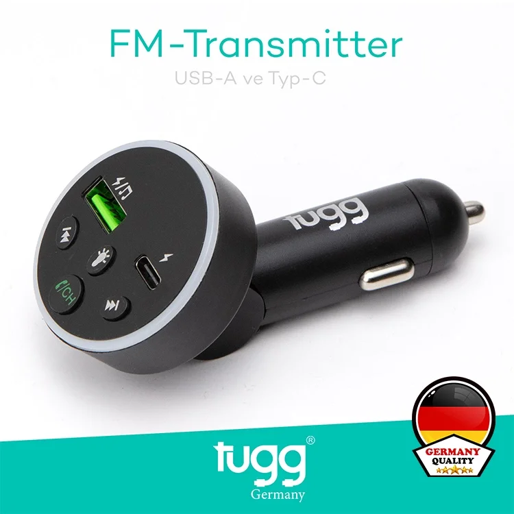 Tugg Germany Araç Şarj Başlık Fm Transmitter Kos-4 104960