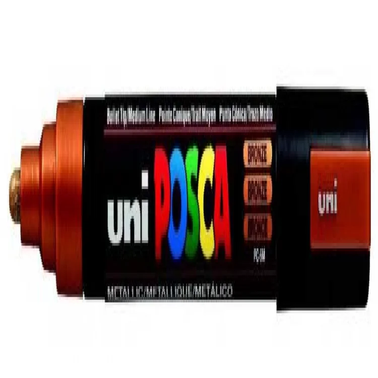 Uni Posca 1.8-2.5 Su Bazlı Poster Markörü Bronz N Pc-5m Bronz (n)