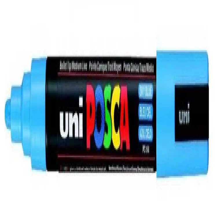 Uni Posca 1.8-2.5 Su Bazlı Postermarkörü Gökmavi N Pc-5m Gök Mavi (n)