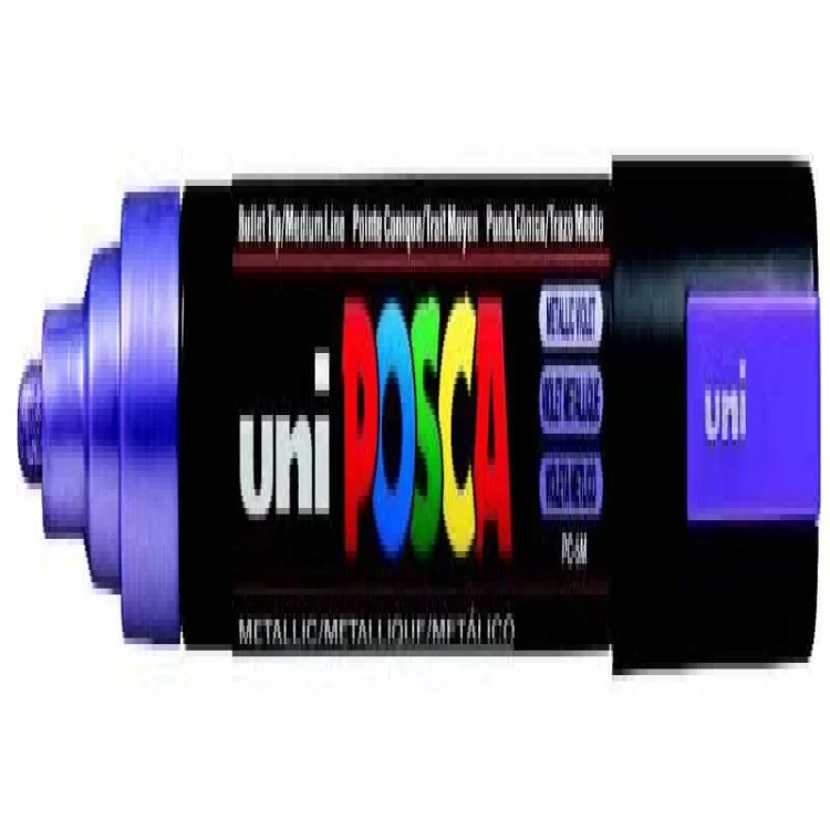 Uni Posca 1.8-2.5 Subazlı Poster Markörü M.mor N Pc-5m Metalik Mor (n)