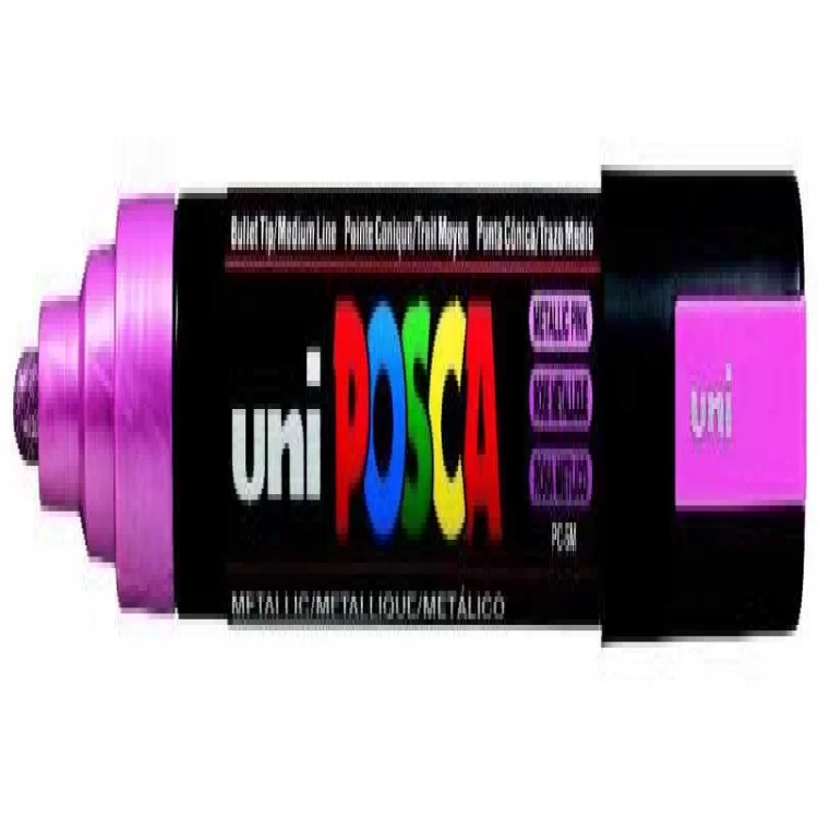 Uni Posca 1.8-2.5 Subazlı Poster Markörü M.pembe N Pc-5m Metalik Pembe (n)