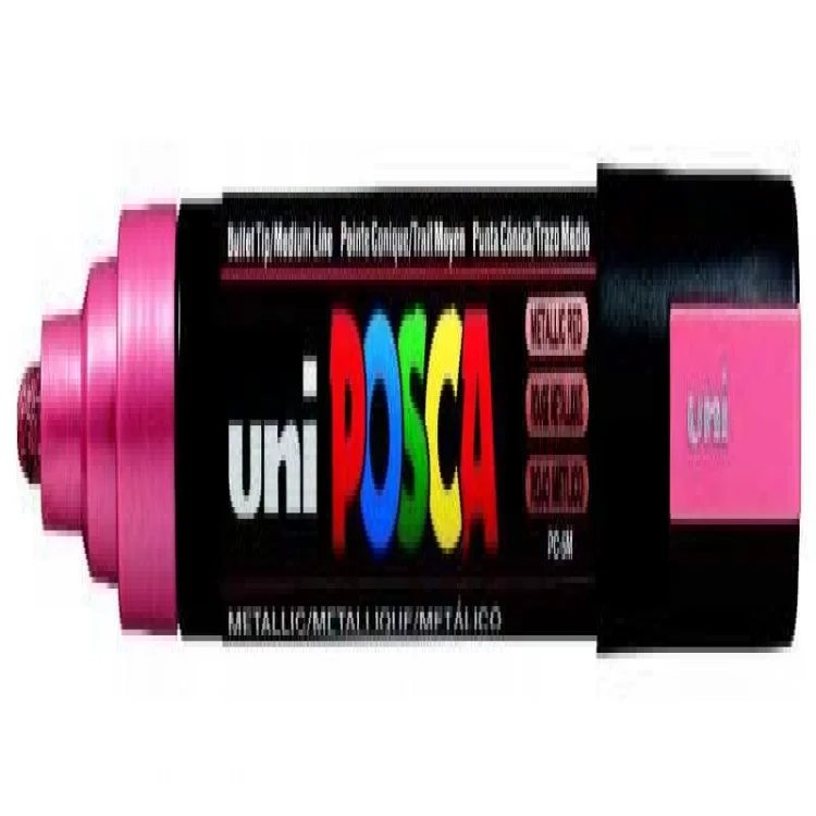 Uni Posca 1.8-2.5 Subazlıpostermarkörü M.kırmızı N Pc-5m Metalik Kırmızı (n)