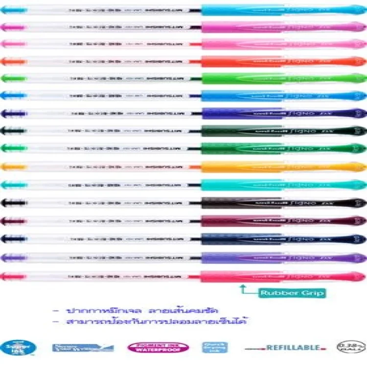 Uniball Roller Kalem Signo Dx Jel Bilye Uç 0.38mm. Kırmızı Um-151