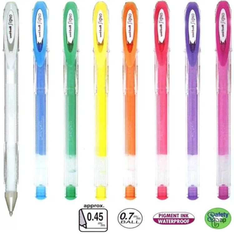 Uniball Signo Angelic Colour Jel Bilye Uç Kalem 48li 0.7mm. Um-120ac/4d Set