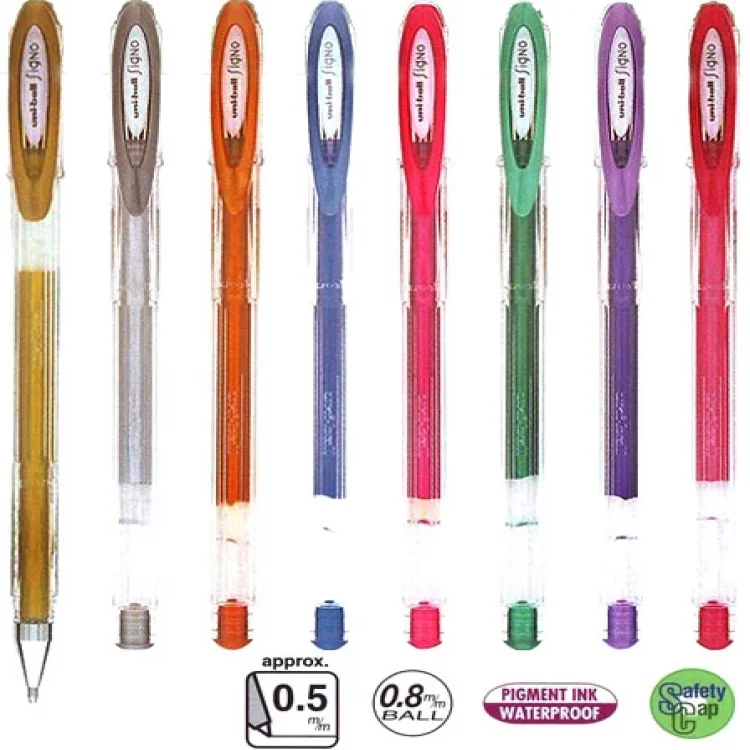 Uniball Signo Noble Metal 0.8mm. Jel Kalem 48li Set