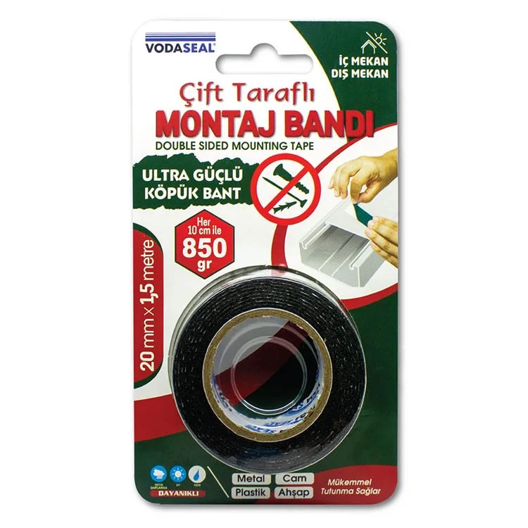 Vodaseal Montaj Bandı 20mmx1.5mt_köpük 870752