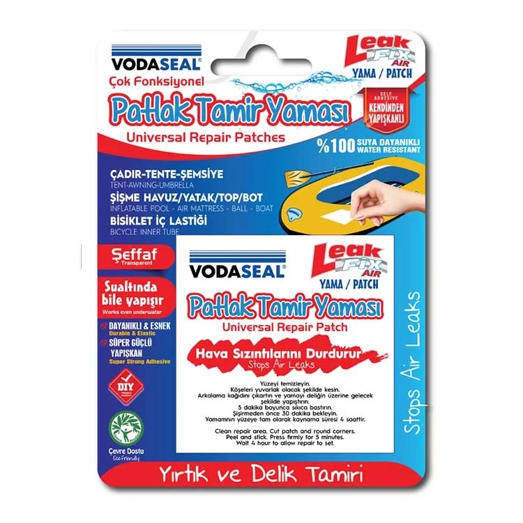 Vodaseal Patlak Tamir Yaması Şeffaf_78 0547