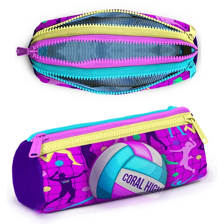 Yaygan Coral High Kalem Çantası Üç Bölmeli 22061