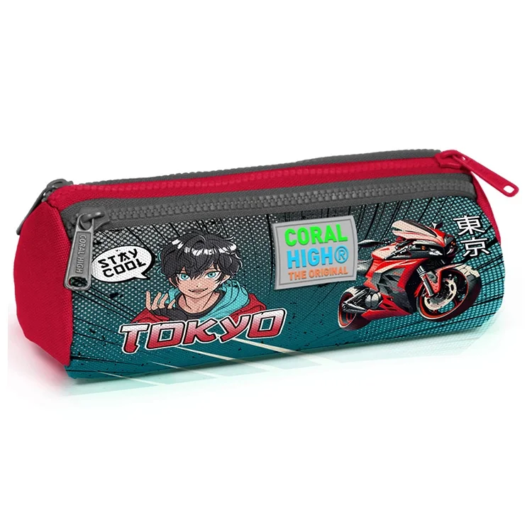 Yaygan Coral High Kalem Çantası Üç Bölmeli 22064