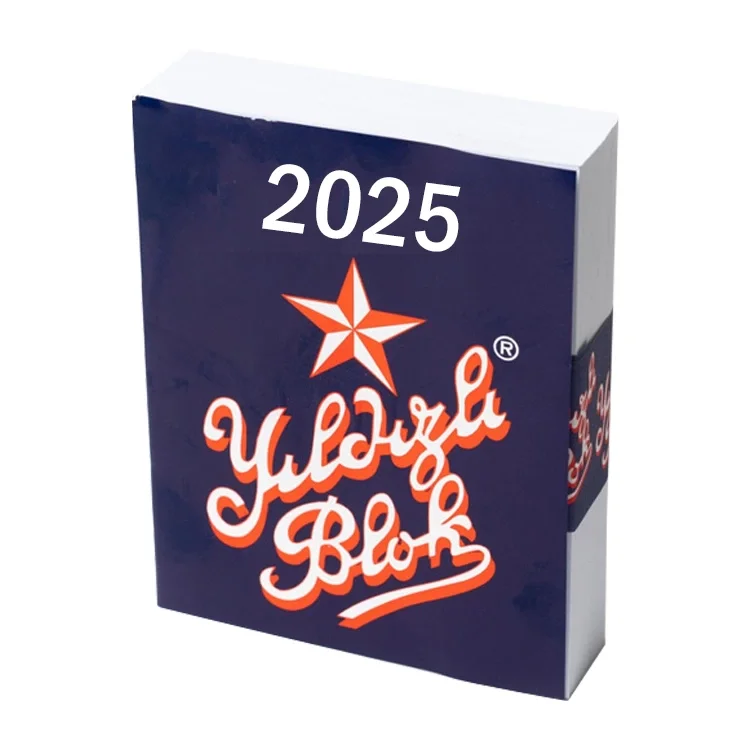 Yıldızlı Masa Takvimi Ajanda 2025