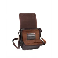 Aka El Çantası 303-4 Floter Kahve Deri