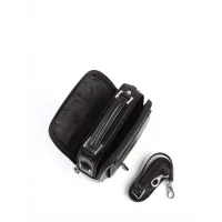 Aka El Çantası 395-12 Timsah Siyah Deri