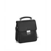 Aka El Ve Omuz Çantası 260-2 Floter Siyah Deri