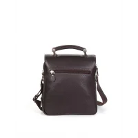 Aka El Ve Omuz Çantası 260-4 Floter Kahverengi Deri