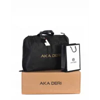 Aka Evrak Çantası 253-4 Floter Kahve Deri