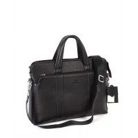 Aka Laptop Evrak Çantası 258-2 Floter Siyah Deri