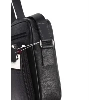 Aka Omuzdan Askılı Çanta 328-2 Floter Siyah Deri