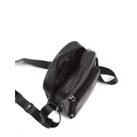 Aka Omuzdan Askılı Çanta 328-2 Floter Siyah Deri