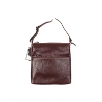 Aka Omuzdan Askılı Çanta 330-61 Deri Kahve