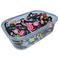 Alper Plastik Süs 3d Stickers Pl-01 250li Paket Siyah Objeler