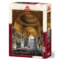 Art Puzzle Ayasofya Camiinde İlk Namaz 1000 Parça 5252