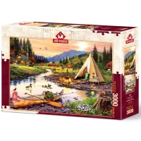 Art Puzzle Kamp Dostları 3000 Parça 5520