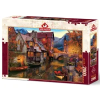 Art Puzzle Kanal Boyu Evleri 2000 Parça 5476
