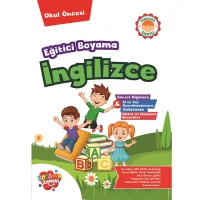 Boyama Zamanı Eğitici Boyama- İngilizce