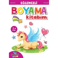Boyama Zamanı Eğlenceli Boyama Kitabım Seviye3 4-5 Yaş