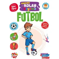 Boyama Zamanı Etkinlikli Kolay Boyama Futboll