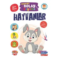 Boyama Zamanı Etkinlikli Kolay Boyama Hayvanlar