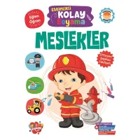 Boyama Zamanı Etkinlikli Kolay Boyama Meslekler