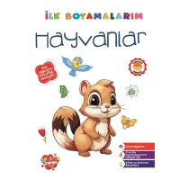Boyama Zamanı İlk Boyamalarım Hayvanlar