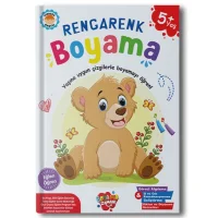 Boyama Zamanı Rengarenk Boyama Kitabı 5+yaş