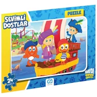 Ca Games 5121-5122 Sevimli Dostlar Frame Puzzle 24