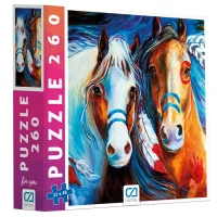 Ca Games 6003 Atlar Puzzle 260 Parça