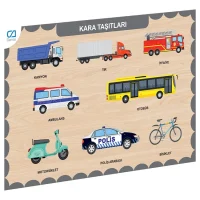 Ca Games Caahs-3200 Ahşap Kara Taşıtları Bul-tak