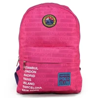 Cambridge Polo Club Cities Ön Bölmeli Unisex Sırt Çantası Cpo4029-0026-pembe Bntt