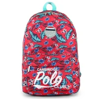 Cambridge Polo Club İsland Roamer İki Bölmeli Unisex Sırt Çantası Cpo4022-0003-kırmızı Bntt