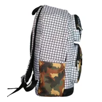 Cambridge Polo Club Kamuflaj Üç Ön Cepli Sırt Çantası Cpo4035-kamufulaj Bntt